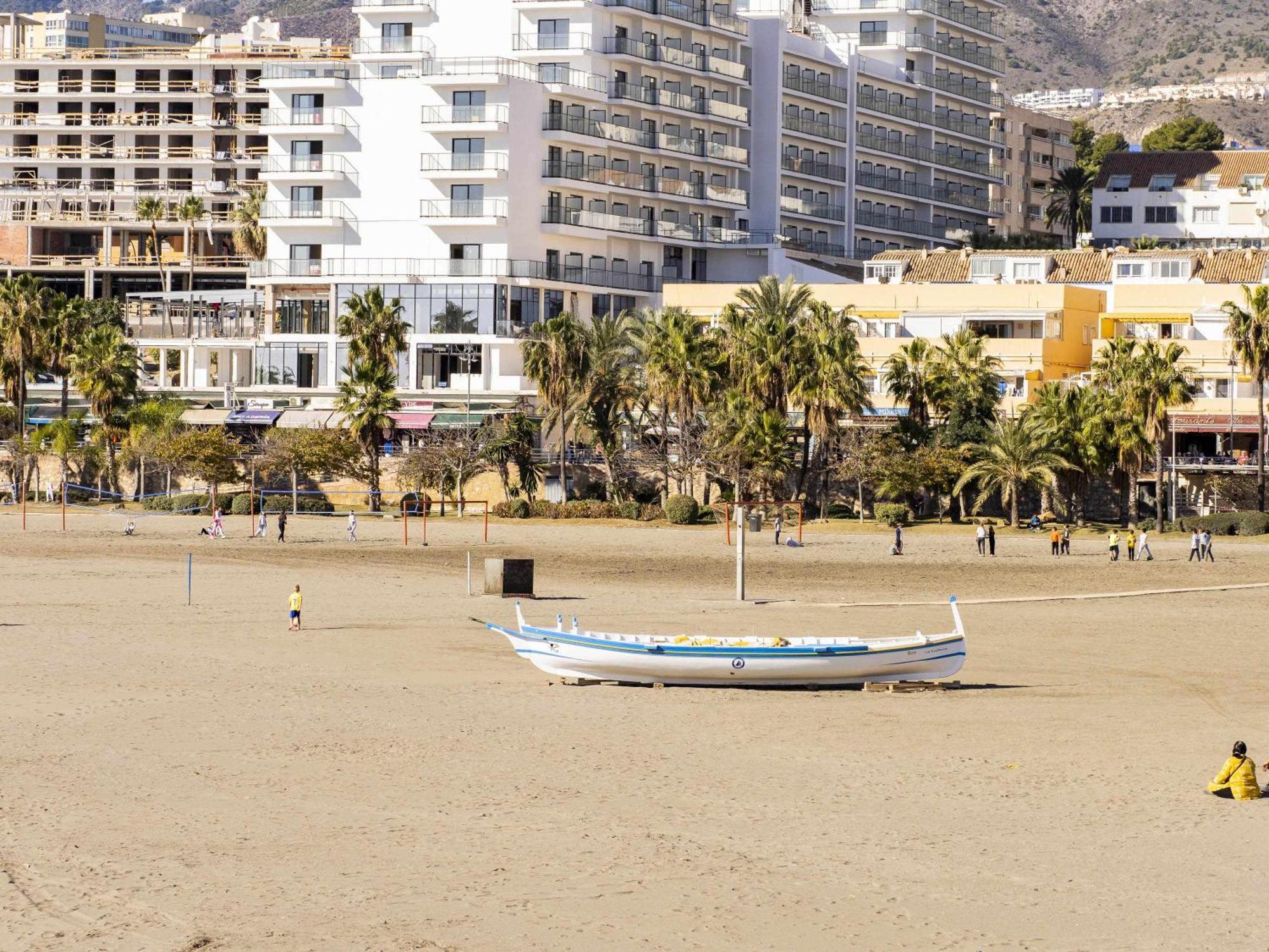 Terraza En La Playa De